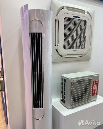 Кассетная сплит система. Кассетный кондиционер