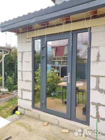 Входная группа Rehau в частный дом