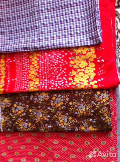 Отрезы тканей х\б СССР