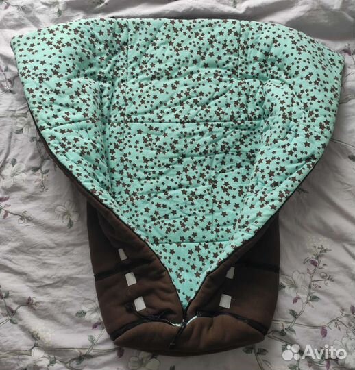 Зимний конверт в коляску