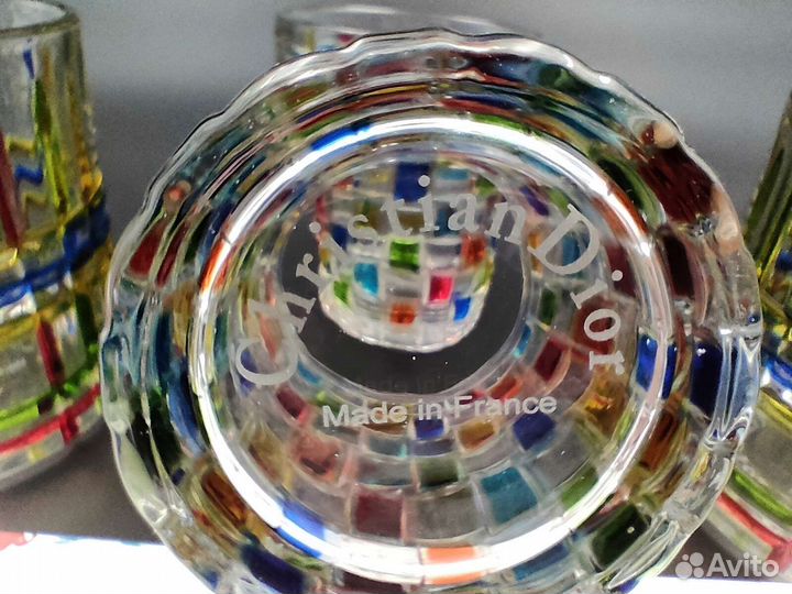 Стаканы бокалы Christian Dior 4 шт