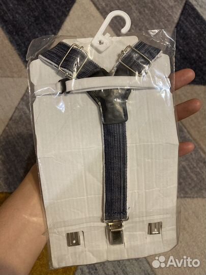 Подтяжки с бантиком для мальчиков