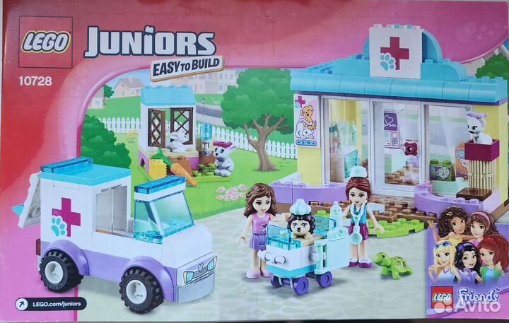Lego Juniors 10728 Ветеринарная клиника Мии