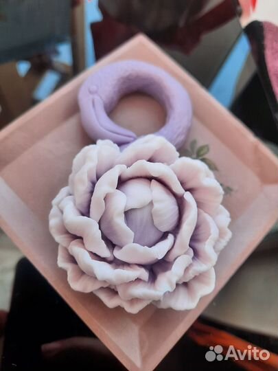 Подарок на 8 марта мыло