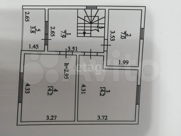 Дом 103 м² на участке 10 сот.