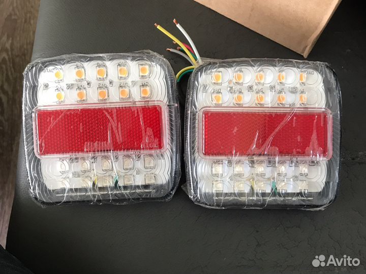 Фонари светодиодные красный на прицеп