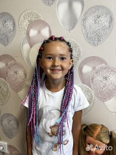 Плетение кос, прически для девочек