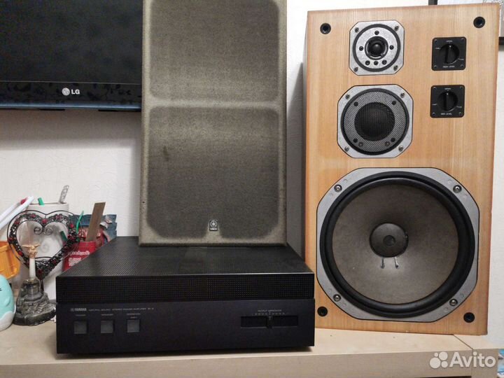 Yamaha ns-690 в разбор Yamaha B-4 усилитель