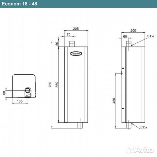 Электрокотел Zota econom 21