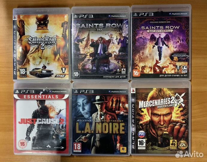 PlayStation 3 игры серии Saints Row