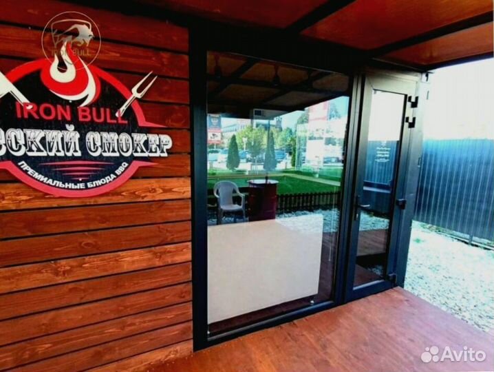 Кафе из морского контейнера от производителя IronBull