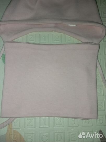 Комплект шапка и снуд