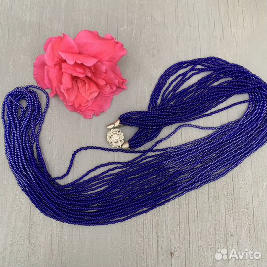 Бусы винтажные СССР из бисера