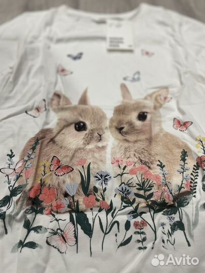 Кофта лонгслив для девочки, H&M