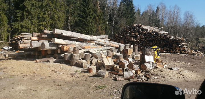 Дрова в укладку