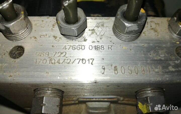 Блок абс SLV476600188R Renault Clio III 2005 - 2012 года