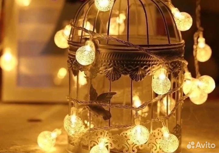 Новая гирлянда 4 метра