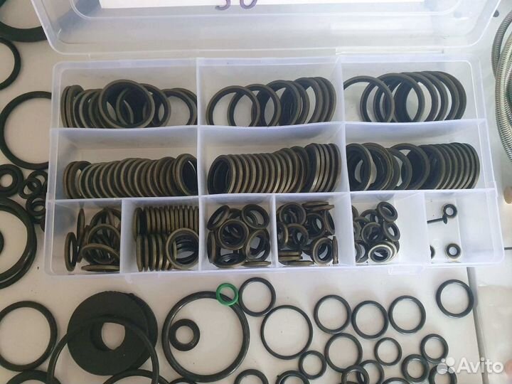 Шайба металлическая прорезиненная 24*29*2мм