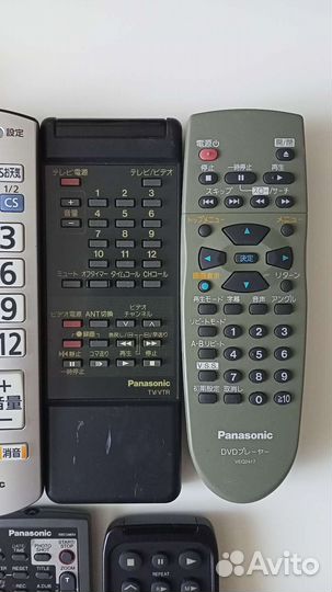 Пульты ду Panasonic для TV/DVD/Video