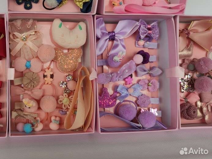 Набор заколок и резинок