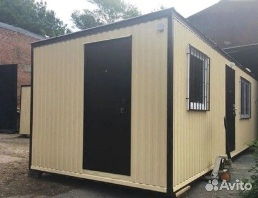 Бытовка 6x2,4x2,4 из профнастила - (двп)