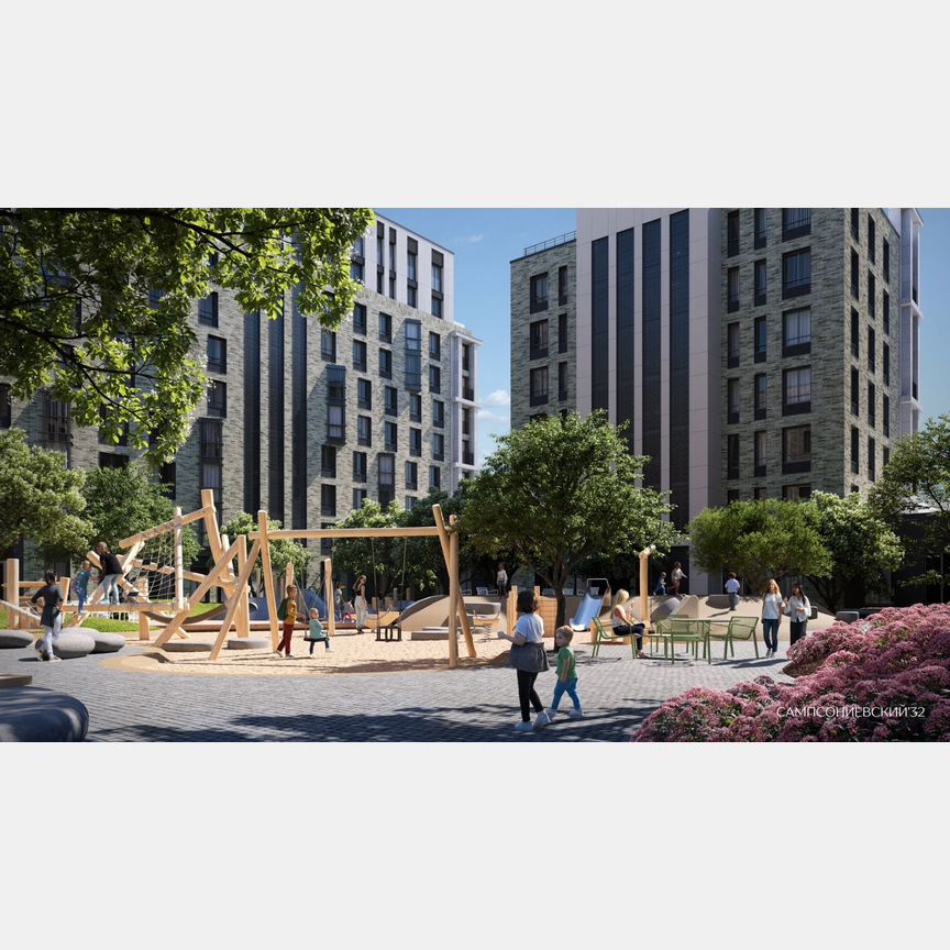 1-к. квартира, 51,7 м², 2/10 эт.