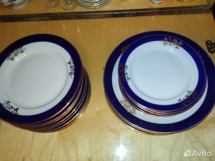 Тарелки Дулево СССР