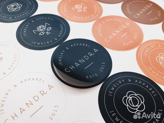 Стикеры, наклейки, этикетки