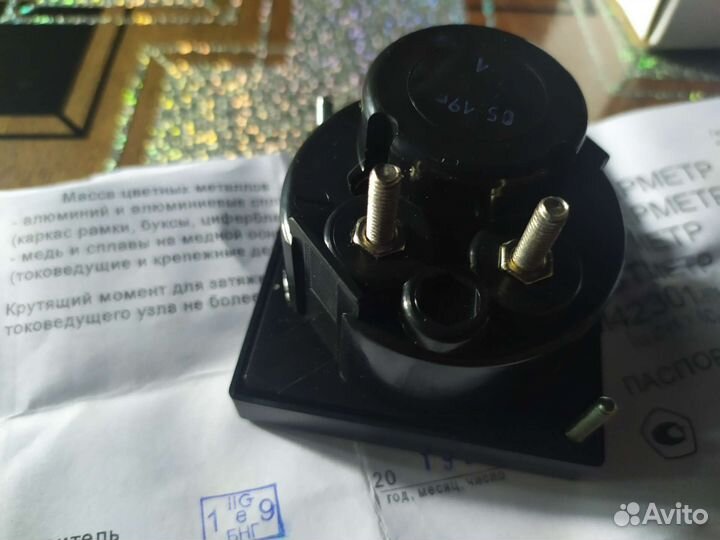 Миллиамперметр, вольтметр 42301