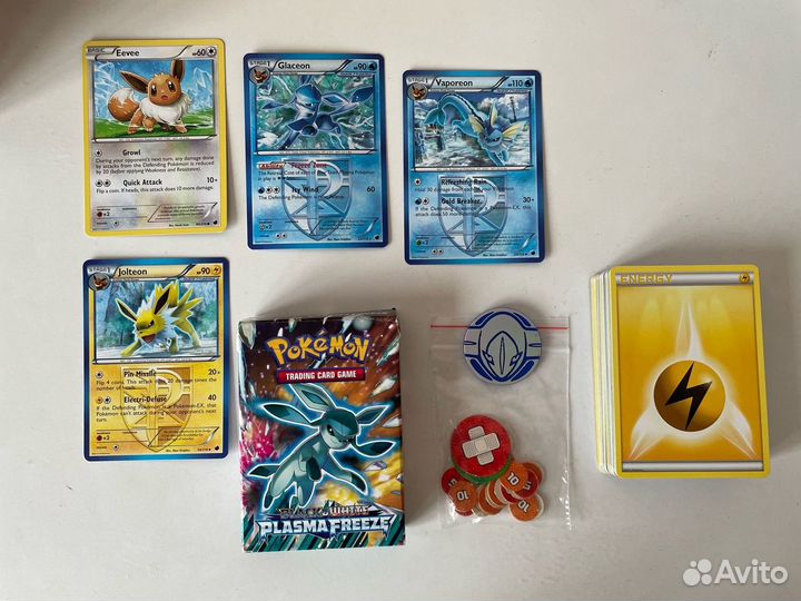 Колода Покемон Plazma Freeze Glaceon