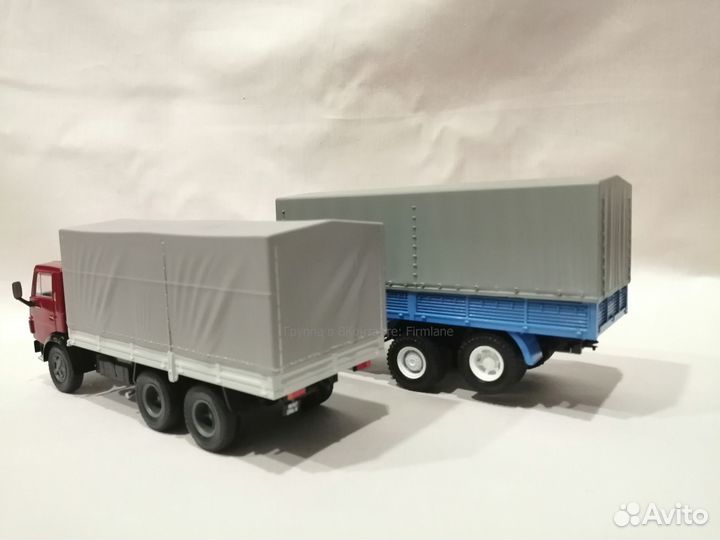 Модели камаз-5320 «Бортовой» маз-516Б «Ленивец»