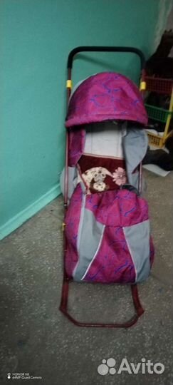 Детские санки сегодня отдам за 500