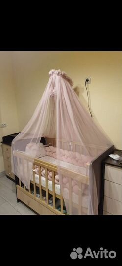 Балдахин + бортик- коса