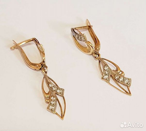 Серьги Золото 585пробы