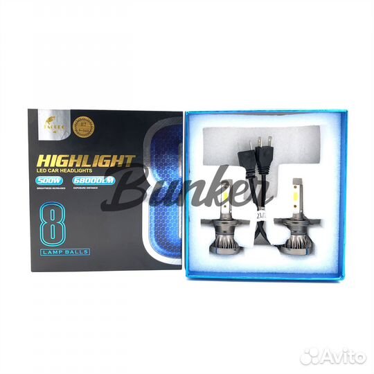 Светодиодные LED лампы tacpro H7