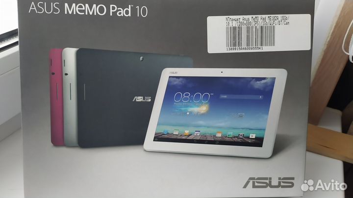 Планшет asus memo Pad 10