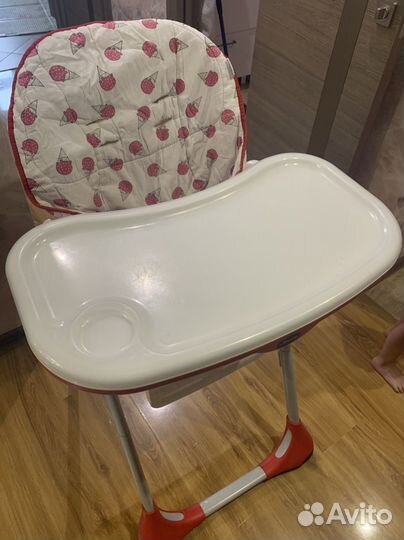 Стульчик для кормления chicco polly