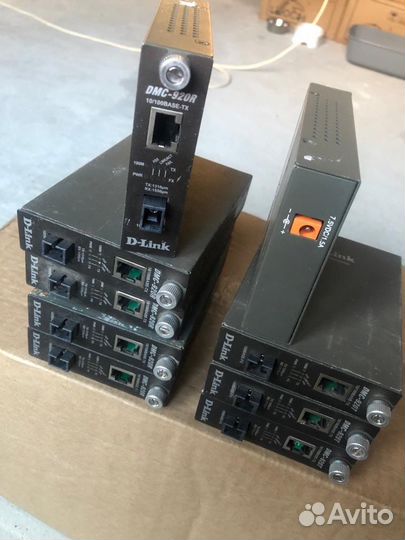 Медиаконвекторы D-link DMC-920T и D-link DMC-920-R