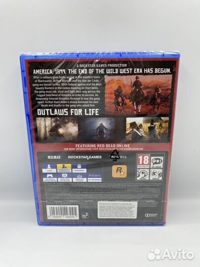Red Dead Redemption 2 PS4 (рус.суб.) новый