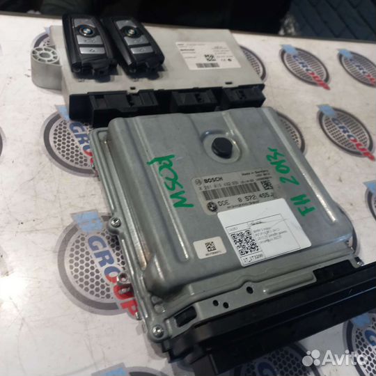 Комплект эбу мотора бмв м50д