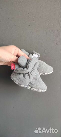 Пинетки 12см + нескользящие носки babygo 5 шт