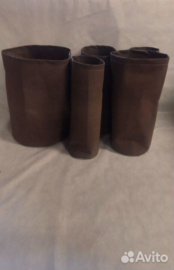 Текстильный горшок для саженцев - 5 шт