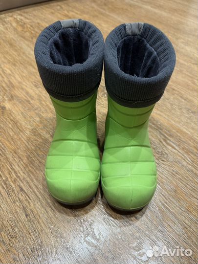 Детские резиновые сапоги