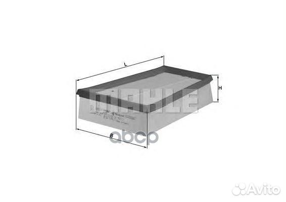 Фильтр воздушный lx957/3 Mahle/Knecht