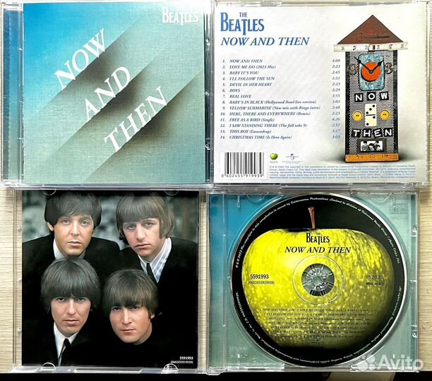 Музыкальные CD диски The Beatles- Now And Then '23