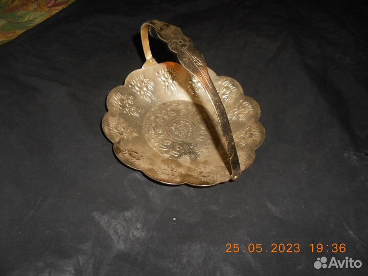 Конфетница алюминиевая,ссср