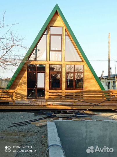 Строительство каркасных домов турбаз глемпингов