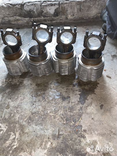 Поршневая группа заз 968, луаз в сборе