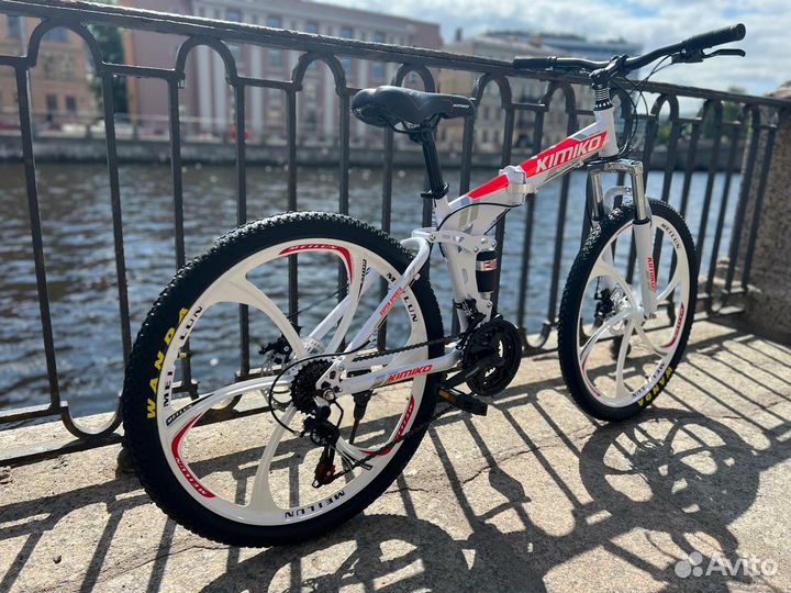 Велосипед складной на литых дисках