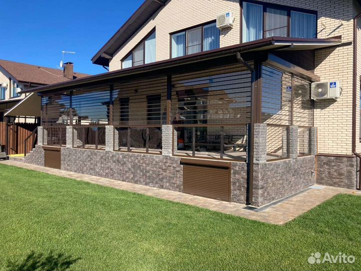 Прозрачные рольставни для дома и дачи